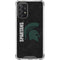 Michigan State University Bold Spartans Logo Galaxy A72 5G Clear Case