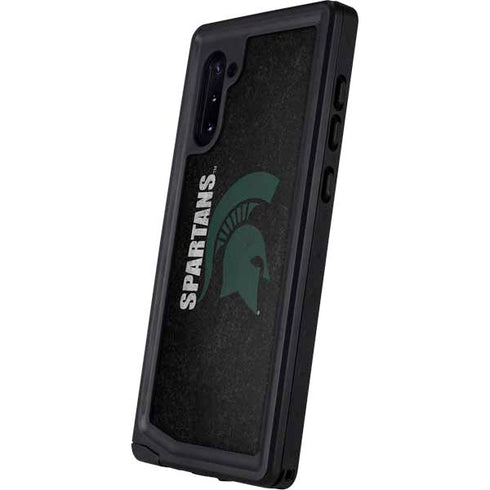 Michigan State University Bold Spartans Logo Galaxy Note 10 Waterproof Case