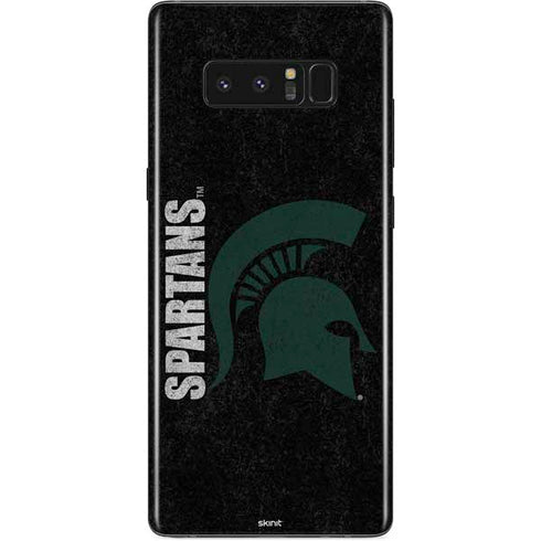Michigan State University Bold Spartans Logo Galaxy Note 8 Skin