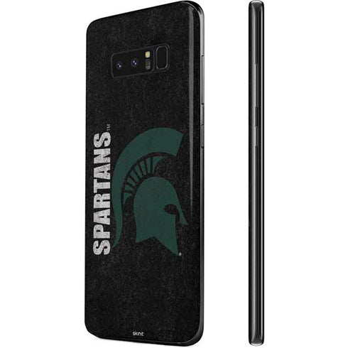 Michigan State University Bold Spartans Logo Galaxy Note 8 Skin