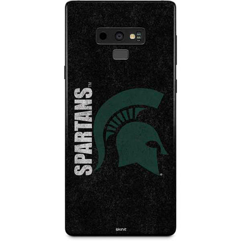 Michigan State University Bold Spartans Logo Galaxy Note 9 Skin
