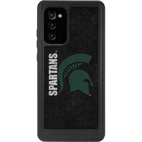 Michigan State University Bold Spartans Logo Galaxy Note20 5G Waterproof Case