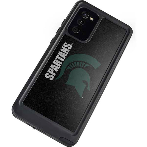 Michigan State University Bold Spartans Logo Galaxy Note20 5G Waterproof Case