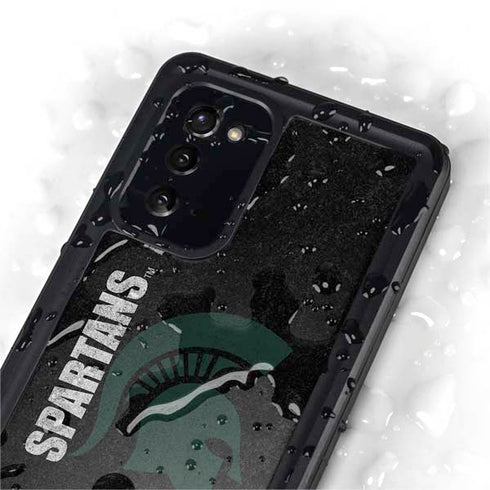 Michigan State University Bold Spartans Logo Galaxy Note20 5G Waterproof Case