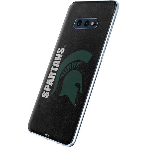 Michigan State University Bold Spartans Logo Galaxy S10e Skin