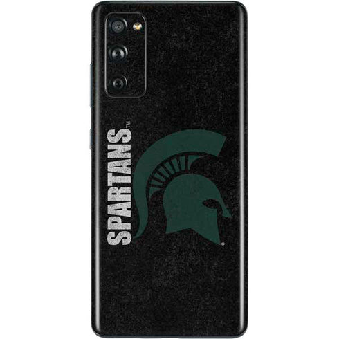 Michigan State University Bold Spartans Logo Galaxy S20 Fan Edition Skin