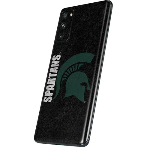 Michigan State University Bold Spartans Logo Galaxy S20 Fan Edition Skin