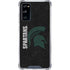 Michigan State University Bold Spartans Logo Galaxy S20 FE Clear Case