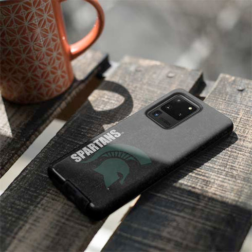 Michigan State University Bold Spartans Logo Galaxy S20 Ultra 5G Pro Case