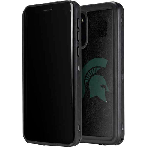 Michigan State University Bold Spartans Logo Galaxy S20 Waterproof Case