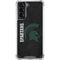 Michigan State University Bold Spartans Logo Galaxy S21 5G Clear Case