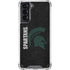 Michigan State University Bold Spartans Logo Galaxy S21 5G Clear Case