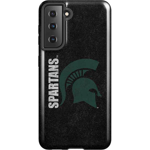 Michigan State University Bold Spartans Logo Galaxy S21 5G Pro Case