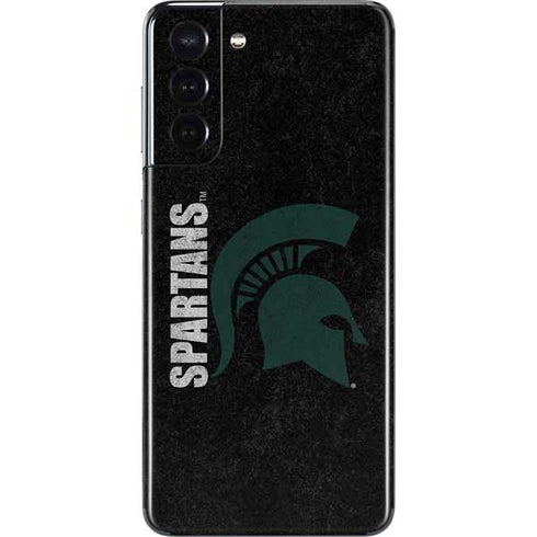 Michigan State University Bold Spartans Logo Galaxy S21 5G Skin