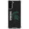 Michigan State University Bold Spartans Logo Galaxy S21 Plus 5G Clear Case
