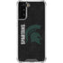 Michigan State University Bold Spartans Logo Galaxy S21 Plus 5G Clear Case