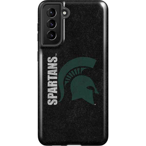 Michigan State University Bold Spartans Logo Galaxy S21 Plus 5G Pro Case