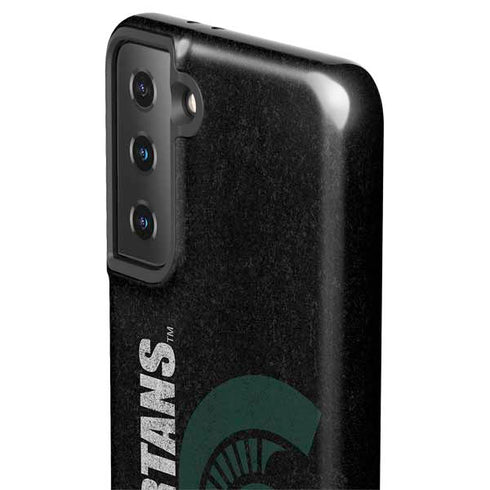 Michigan State University Bold Spartans Logo Galaxy S21 Plus 5G Pro Case