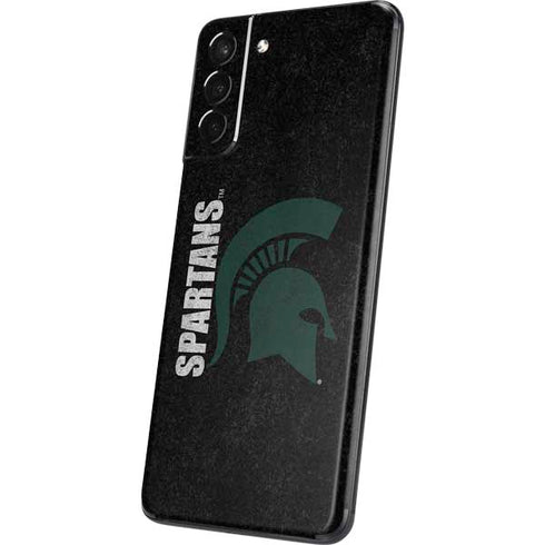 Michigan State University Bold Spartans Logo Galaxy S21 Plus 5G Skin