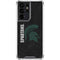 Michigan State University Bold Spartans Logo Galaxy S21 Ultra 5G Clear Case