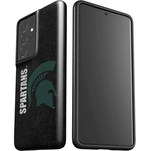 Michigan State University Bold Spartans Logo Galaxy S21 Ultra 5G Pro Case