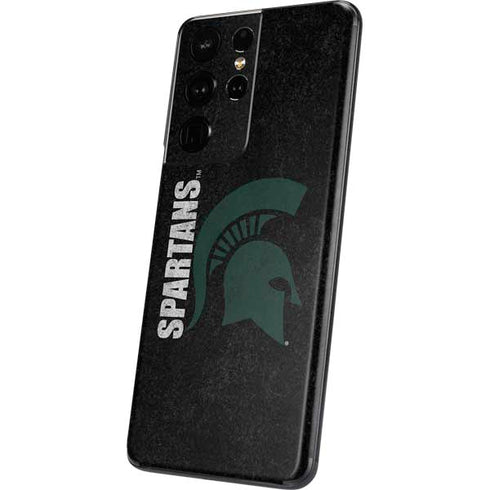 Michigan State University Bold Spartans Logo Galaxy S21 Ultra 5G Skin