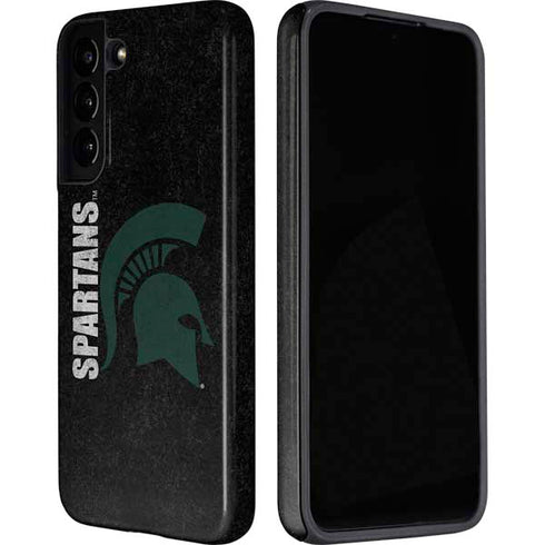 Michigan State University Bold Spartans Logo Galaxy S22 Plus Pro Case