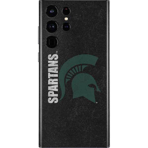 Michigan State University Bold Spartans Logo Galaxy S22 Ultra Skin
