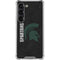 Michigan State University Bold Spartans Logo Galaxy S23 Clear Case