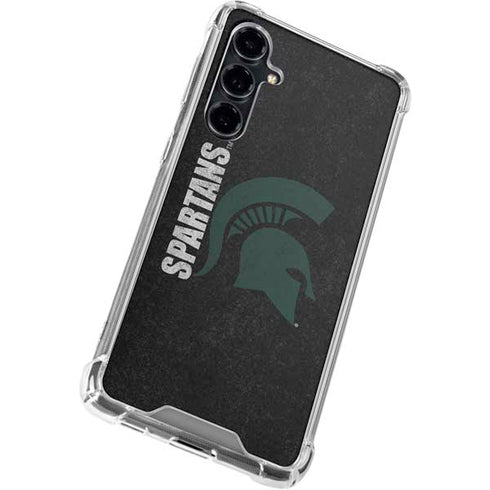 Michigan State University Bold Spartans Logo Galaxy S23 FE Clear Case