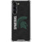 Michigan State University Bold Spartans Logo Galaxy S23 Plus Clear Case