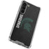 Michigan State University Bold Spartans Logo Galaxy S23 Plus Clear Case