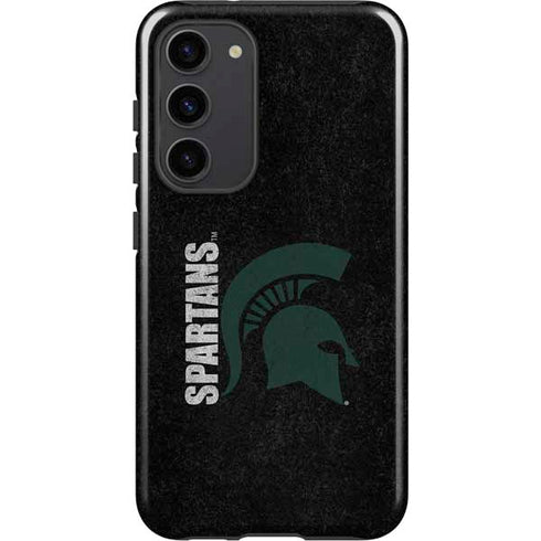 Michigan State University Bold Spartans Logo Galaxy S23 Plus Pro Case