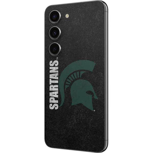 Michigan State University Bold Spartans Logo Galaxy S23 Skin