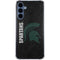 Michigan State University Bold Spartans Logo Galaxy S24 Clear Case