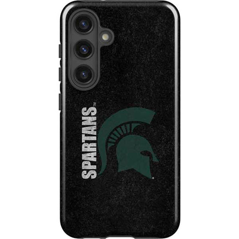 Michigan State University Bold Spartans Logo Galaxy S24 Plus Impact Case