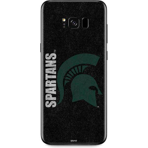 Michigan State University Bold Spartans Logo Galaxy S8 Skin