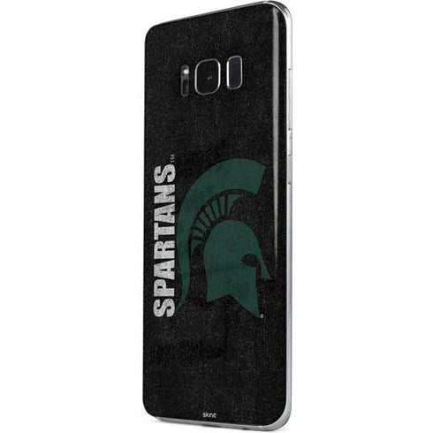 Michigan State University Bold Spartans Logo Galaxy S8 Skin