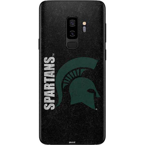 Michigan State University Bold Spartans Logo Galaxy S9 Plus Skin