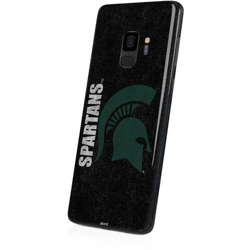 Michigan State University Bold Spartans Logo Galaxy S9 Skin