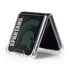 Michigan State University Bold Spartans Logo Galaxy Z Flip5 5G Clear Case