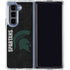 Michigan State University Bold Spartans Logo Galaxy Z Fold5 5G Clear Case