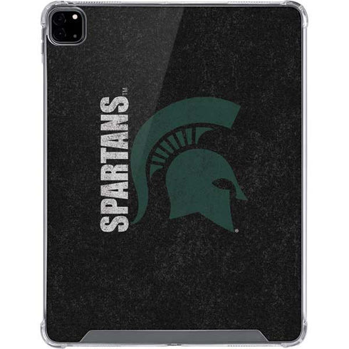 Michigan State University Bold Spartans Logo iPad Pro 12.9in (2020) Clear Case