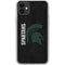 Michigan State University Bold Spartans Logo iPhone 11 Clear Case