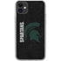 Michigan State University Bold Spartans Logo iPhone 11 Clear Case