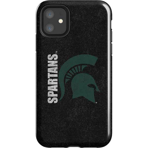 Michigan State University Bold Spartans Logo iPhone 11 Impact Case