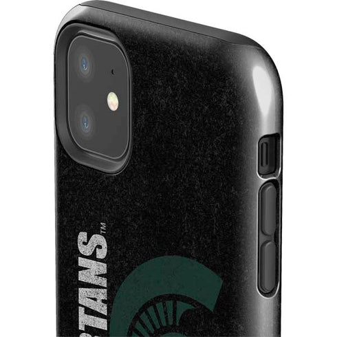 Michigan State University Bold Spartans Logo iPhone 11 Impact Case