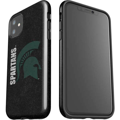 Michigan State University Bold Spartans Logo iPhone 11 Impact Case