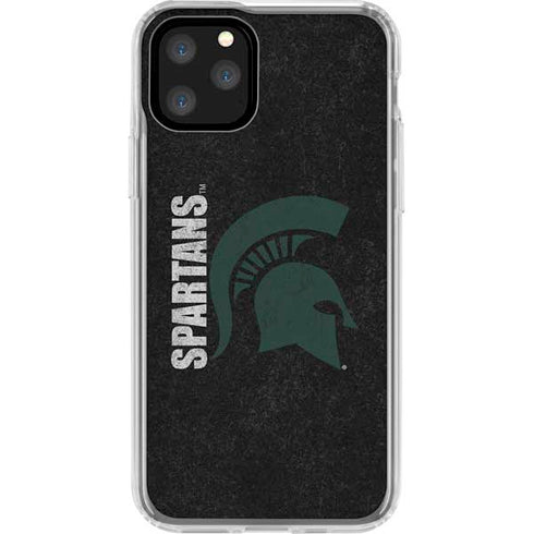 Michigan State University Bold Spartans Logo iPhone 11 Pro Clear Case