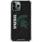 Michigan State University Bold Spartans Logo iPhone 11 Pro Max Clear Case
